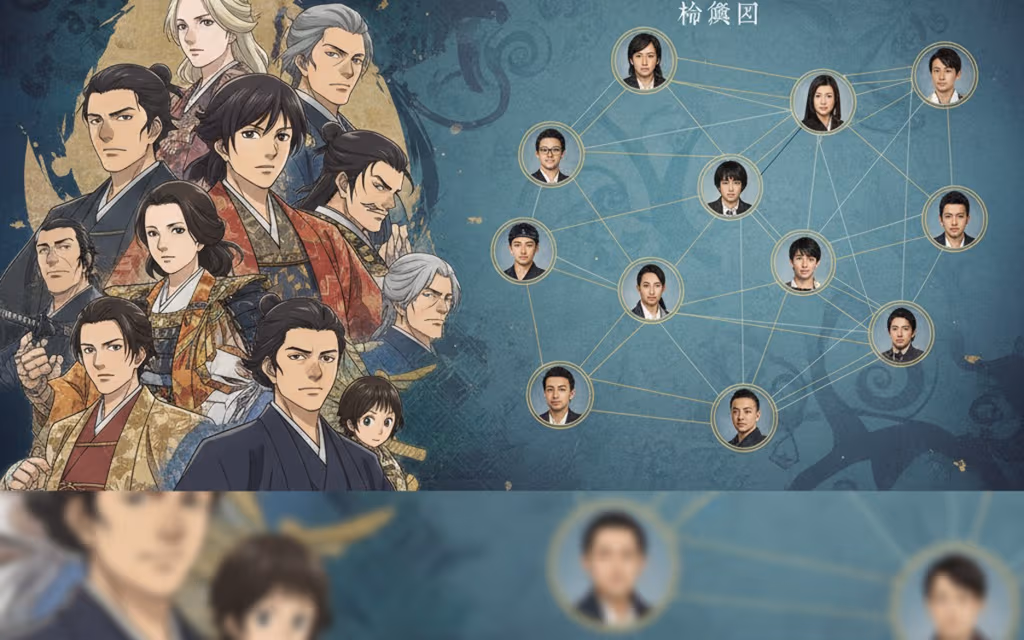 「胡蝶綺 若き信長」声優一覧と相関図を徹底解説!作品を彩る豪華キャストの魅力
